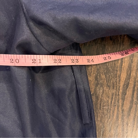 London Fog Women's Vintage Navy Maincoat Size 10 - Picture 11 of 14